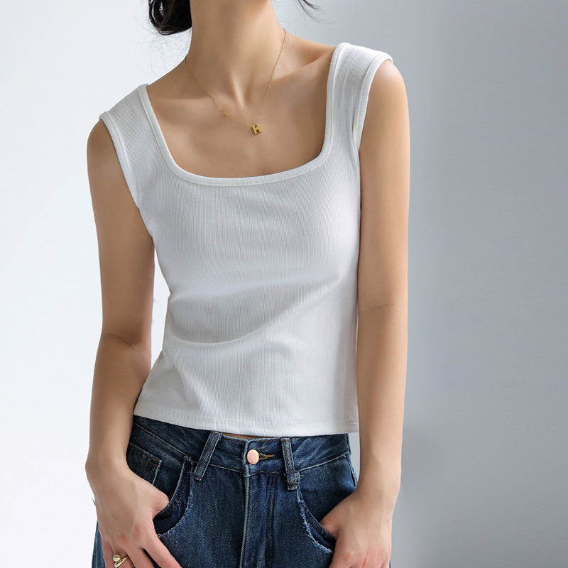 Women's Collar Sleeveless Waistcoat Autumn Summer Outer Tops