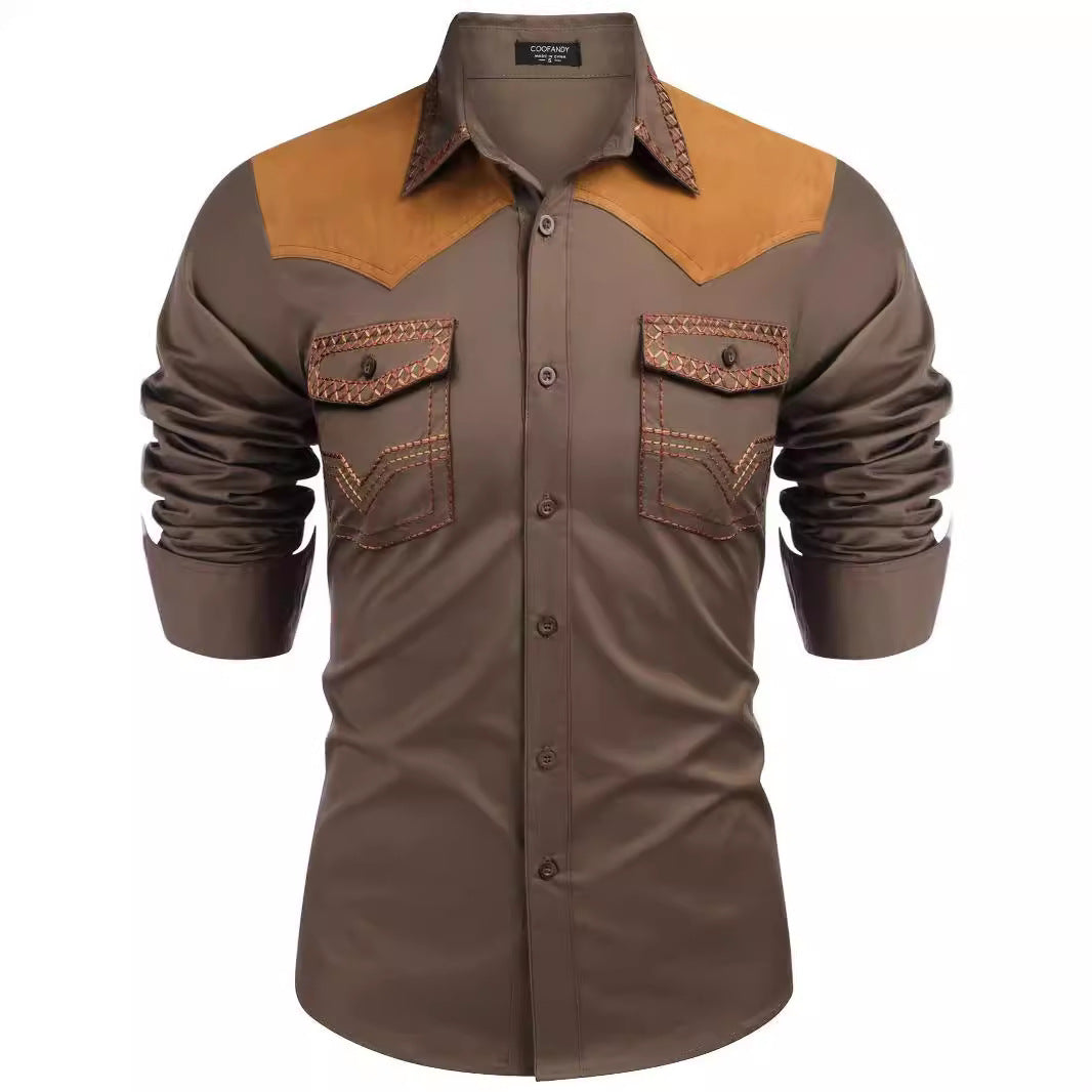 Style Shirt Mid-length Tight High-grade Long Blouses