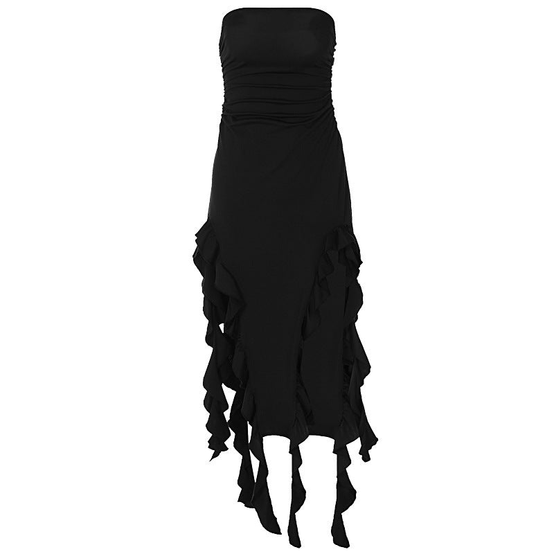 Women's Summer Fashion Sexy Personalized Chest Wrap Dresses