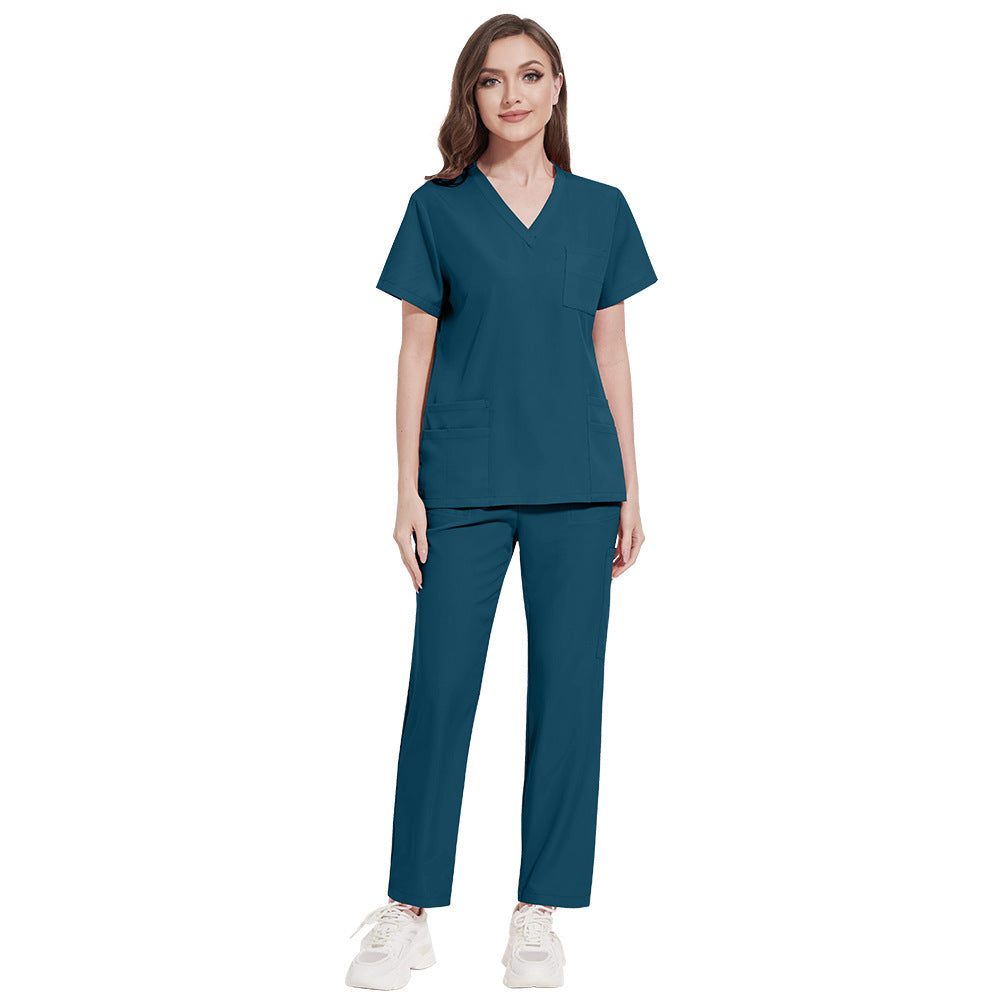 Multicolor Split Overalls Protective Business Work Clothes Technician's Uniform