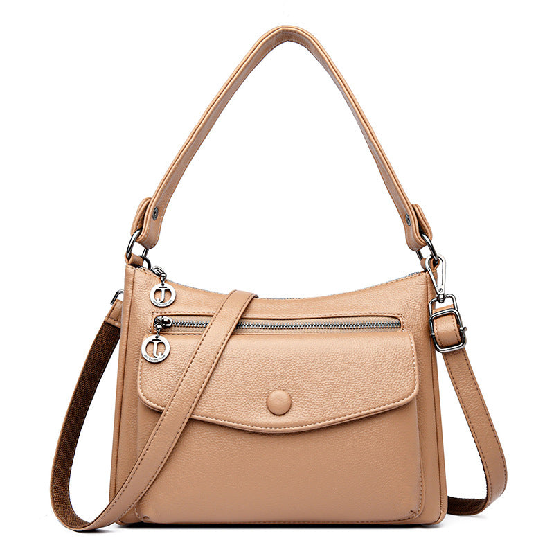 Women's Versatile Unique Mom Temperament Commute Shoulder Bags