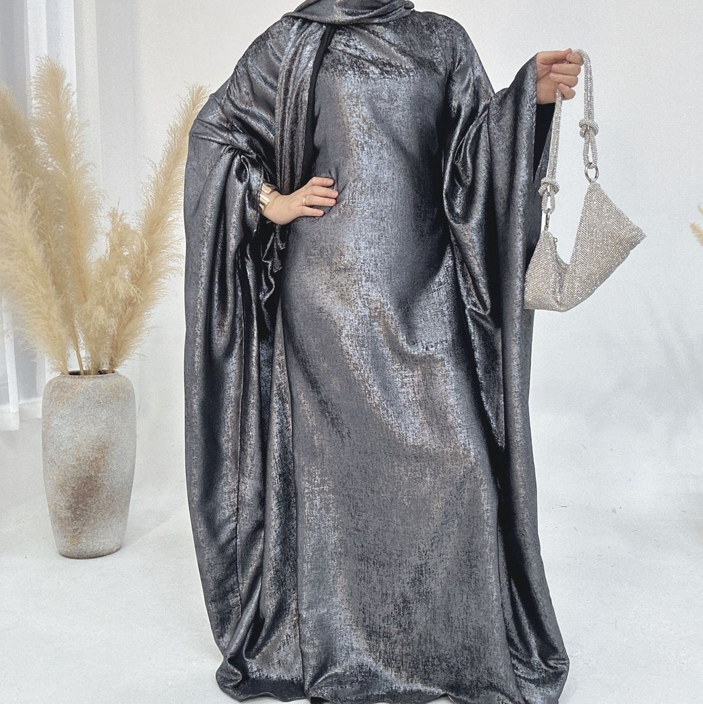Glamorous Fashion Stitching Turkish Elegant Dress Clothing