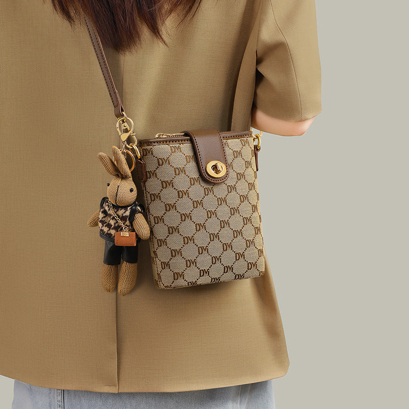 Cool Women's Cell Cloth Autumn Mini Luggage