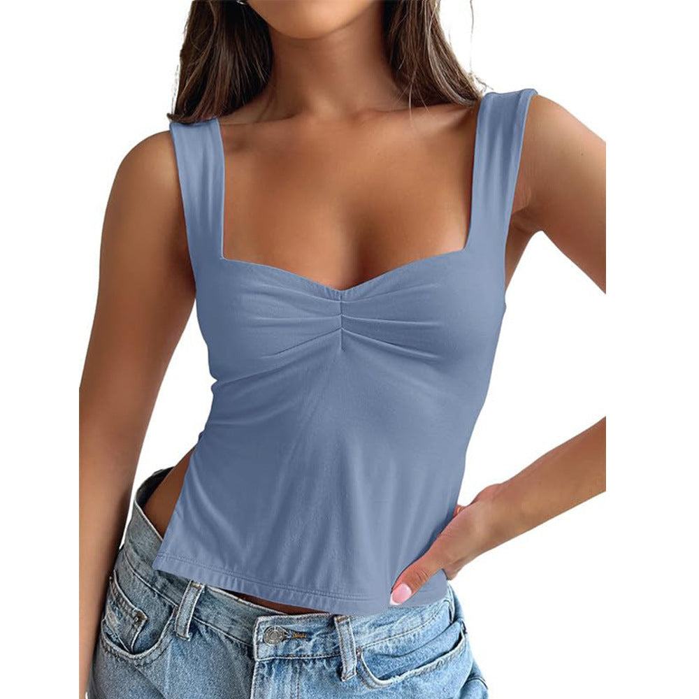 Women's Summer Fashion Sexy Hot Tight Tops