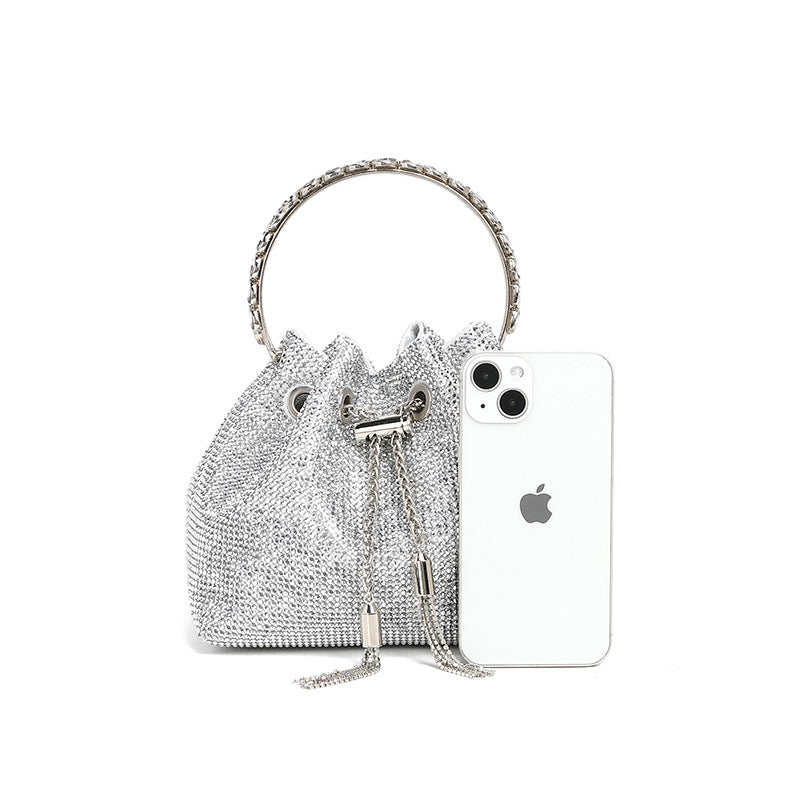 Women's Rhinestone Premium Dinner Acrylic Fashion Diamond Handbags