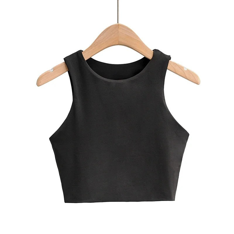 Women's Midriff Slim Fit Running Fitness Yoga Tops