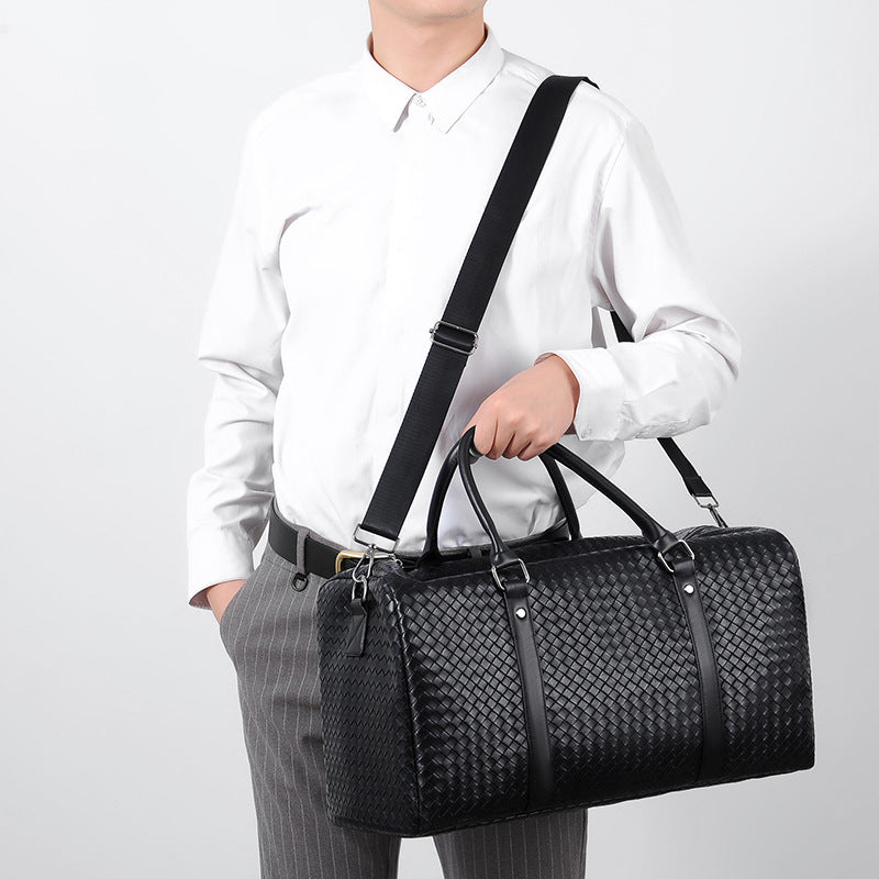 Portable Large Capacity Woven Business Fashion Travel Bags