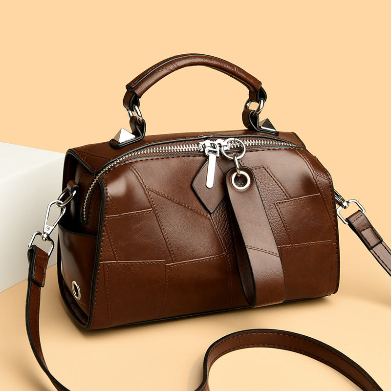 Women's Stitching Pillow Large Capacity Versatile Leisure Crossbody Bags