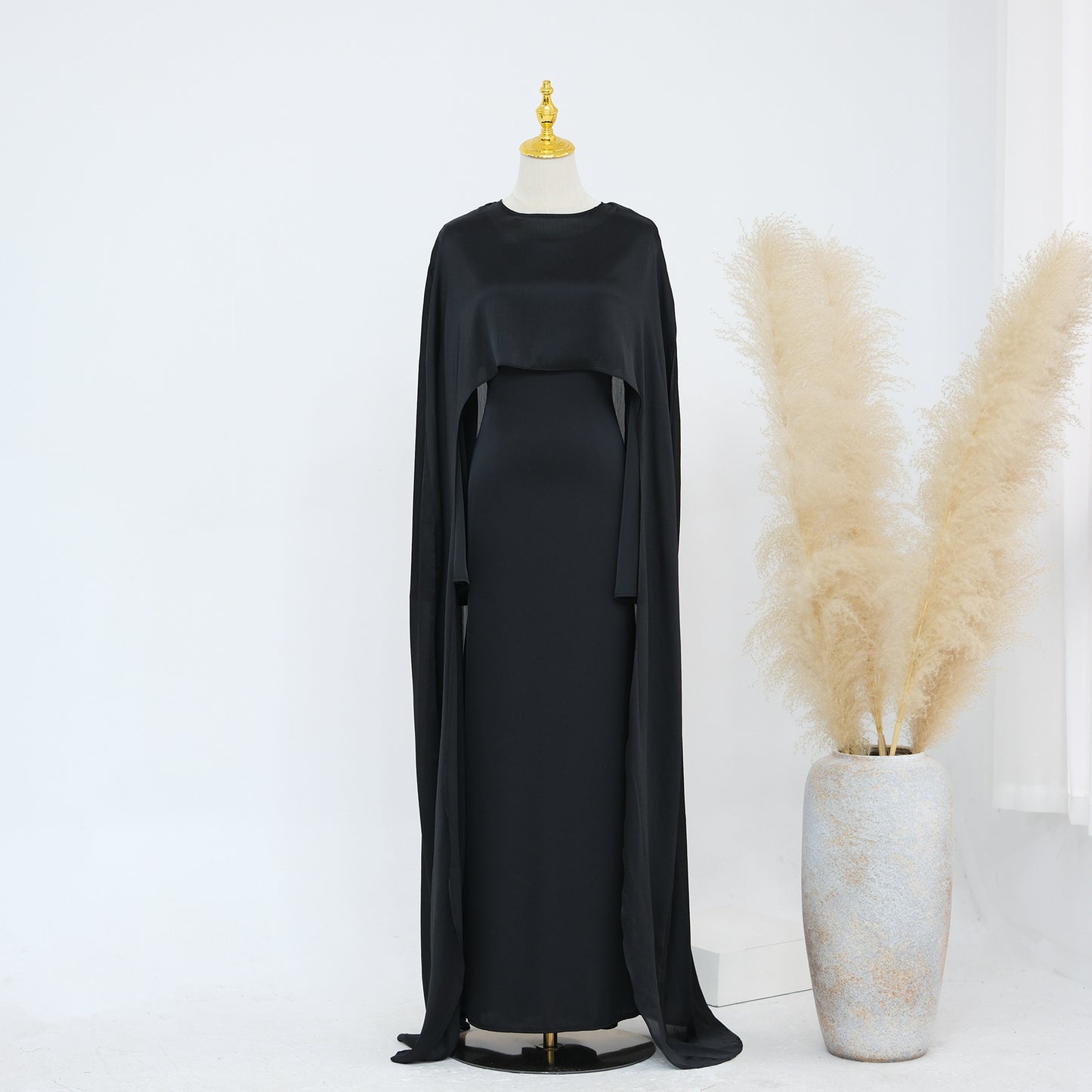 Slim Waist Elegant Robe Two-piece Set Clothing