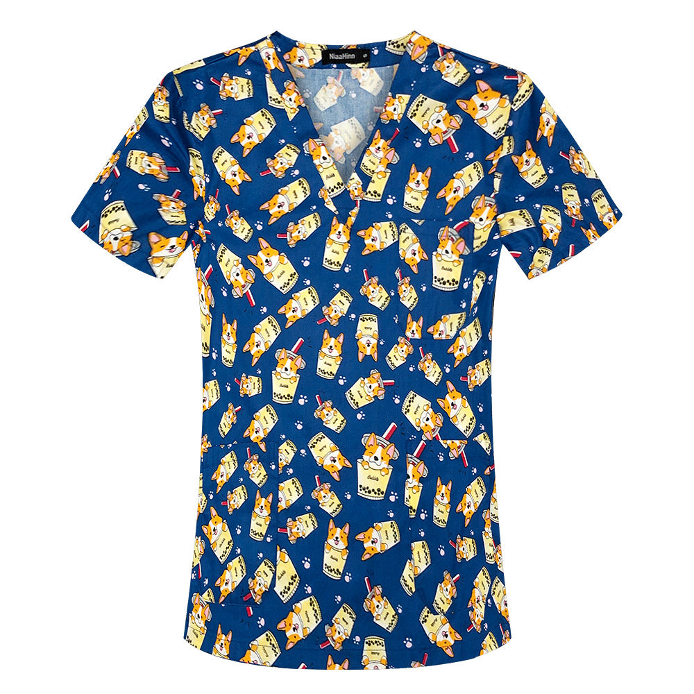Hand Washing Beauty Salon Pet Hospital Doctor Nurse Uniform