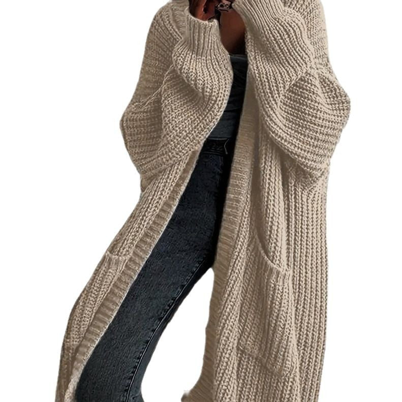 Women's Idle Style Long Loose Base Long-sleeved Sweaters