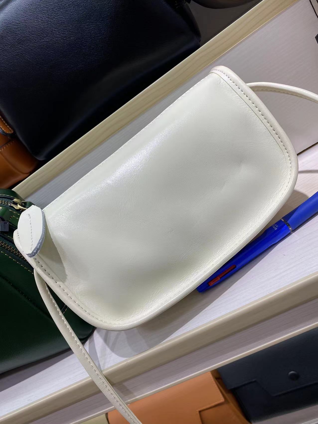 Women's Tanning Leather Minority Simple Zipper Little Crossbody Bags