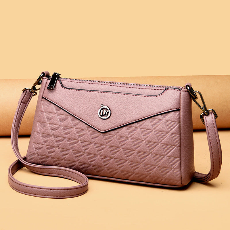 Women's Send Mother Elegant Soft Leather Crossbody Bags