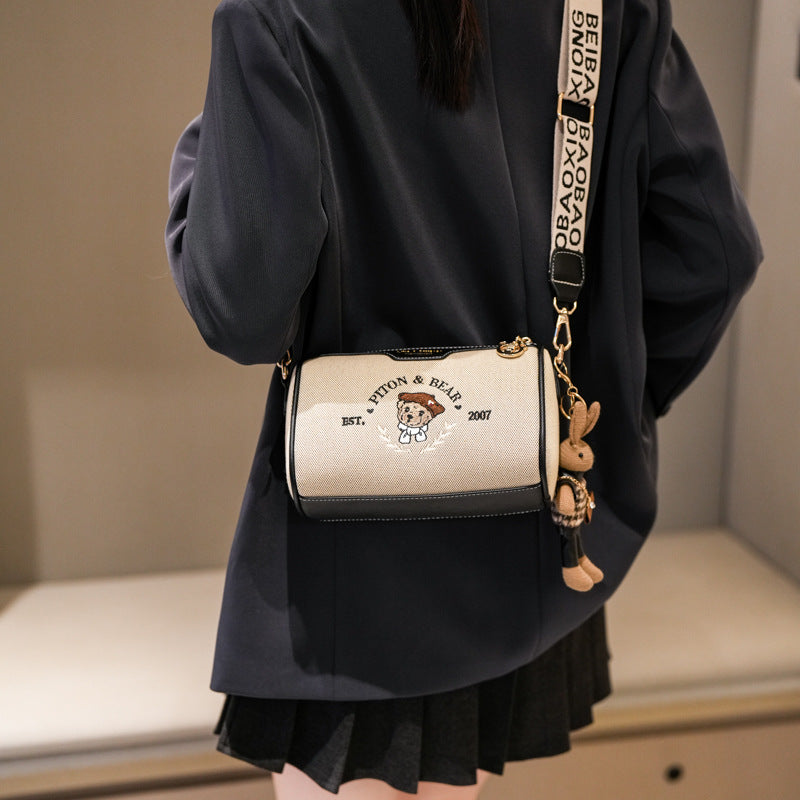 Women's Source City Simple Stylish Commuter Retro Crossbody Bags