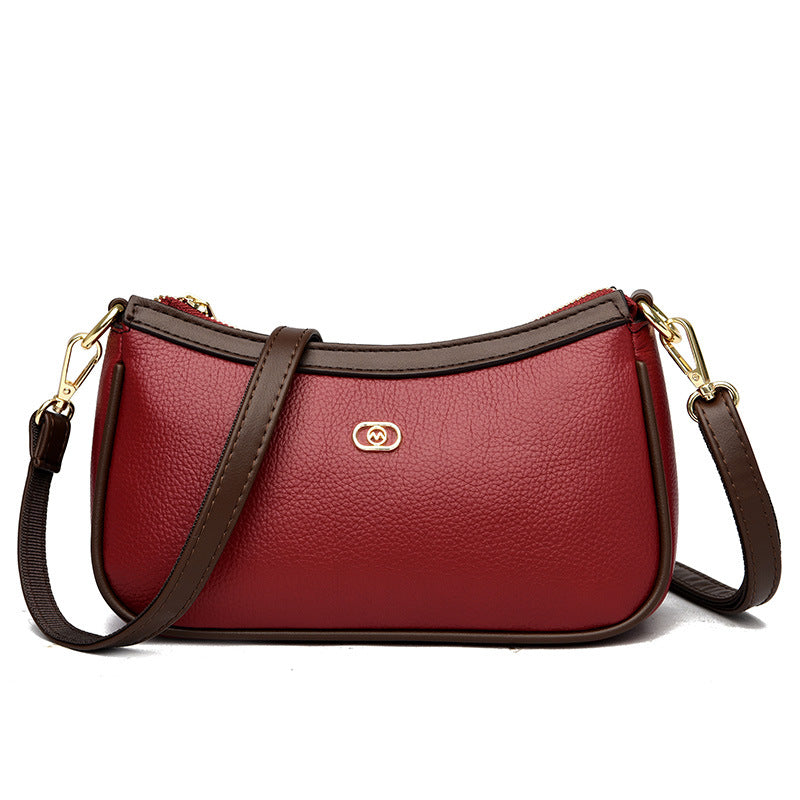 Women's Lady Mom Western Style Underarm High Crossbody Bags