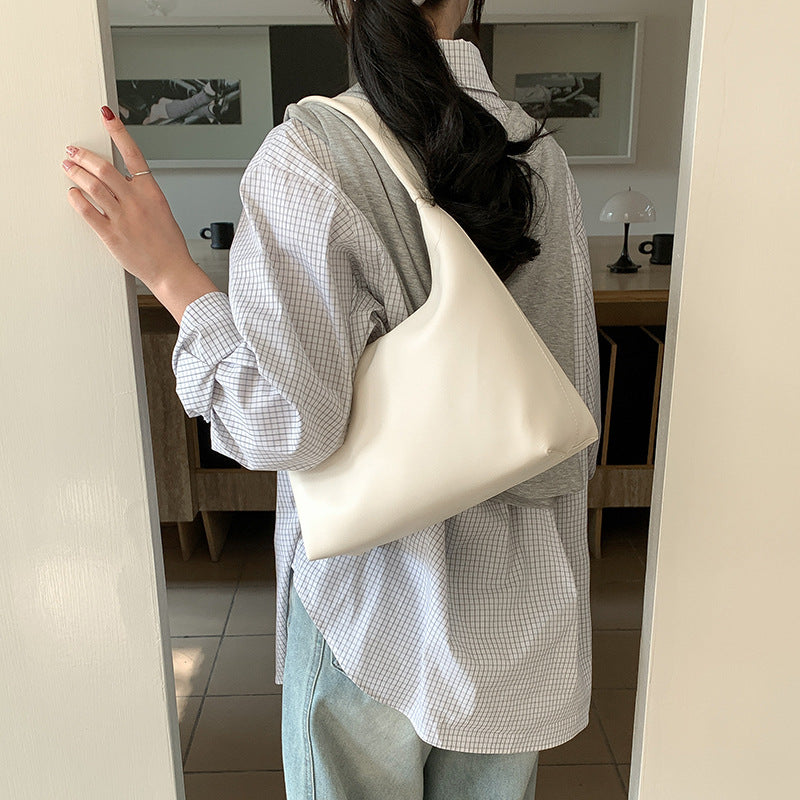 Women's Style Underarm Niche High Sense Large Capacity Simple Shoulder Bags