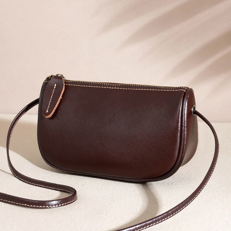 Women's Retro Genuine Leather Fashion Dumpling Bags