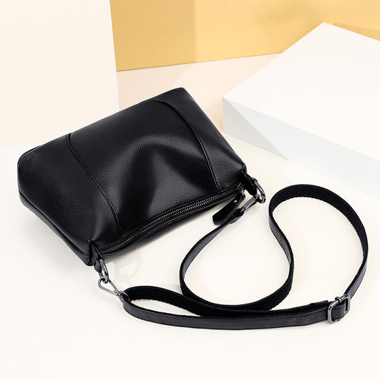 Women's Mother Underarm Large Capacity Texture Soft Crossbody Bags