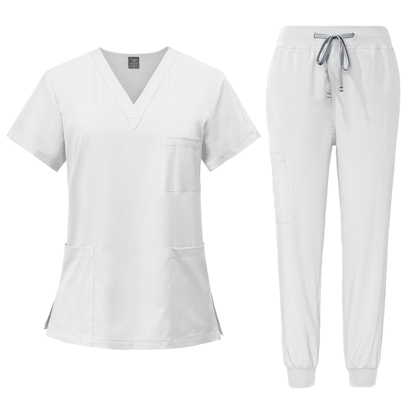 Women's & Men's Washing T-shirt Surgical Clothes Oral Nurse Suits