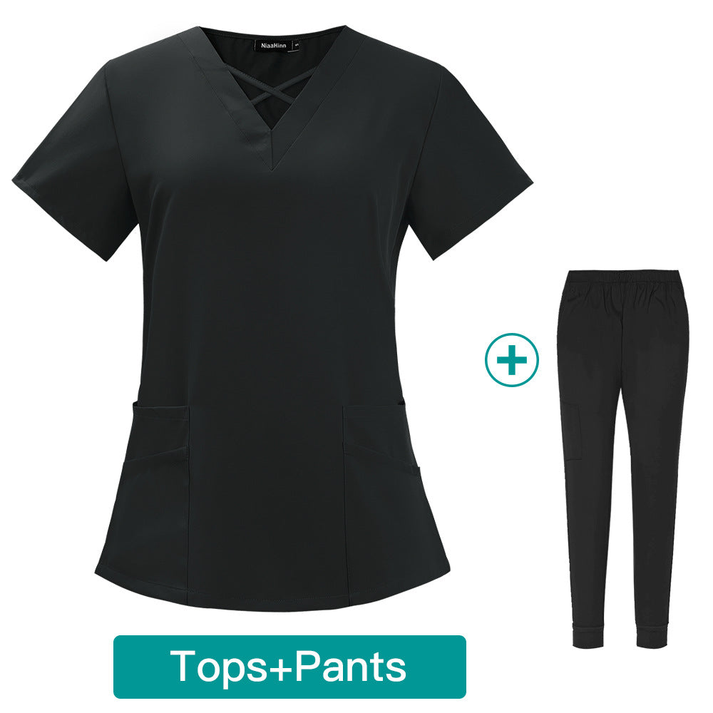 Doctor Nurse Sleeve Summer Thin Comfortable Uniform
