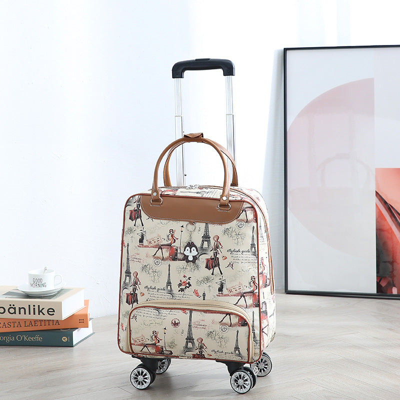 Women's & Men's & Hand-held Short-distance Boarding Aluminum Alloy Travel Bags