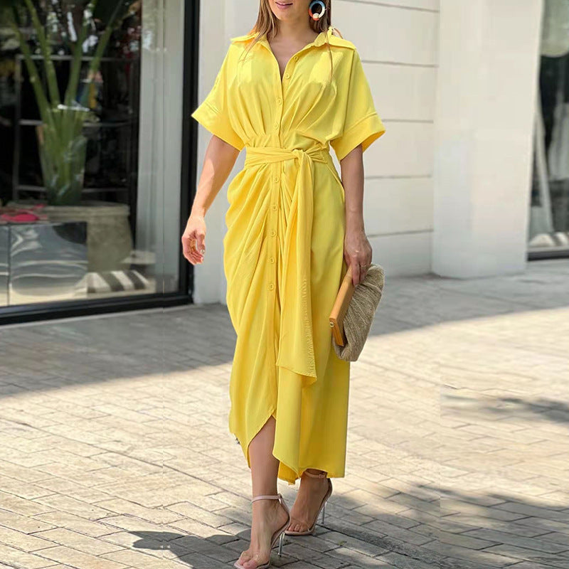 Women's Creative Elegant Fashion Shirt Dress Dresses