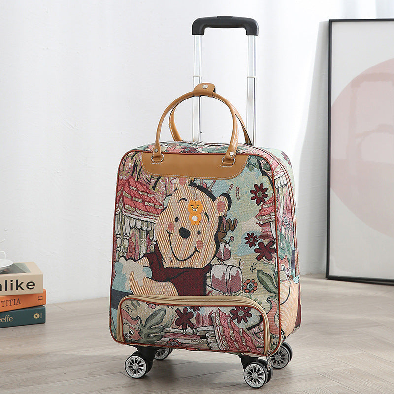 Women's & Men's & Hand-held Short-distance Boarding Aluminum Alloy Travel Bags
