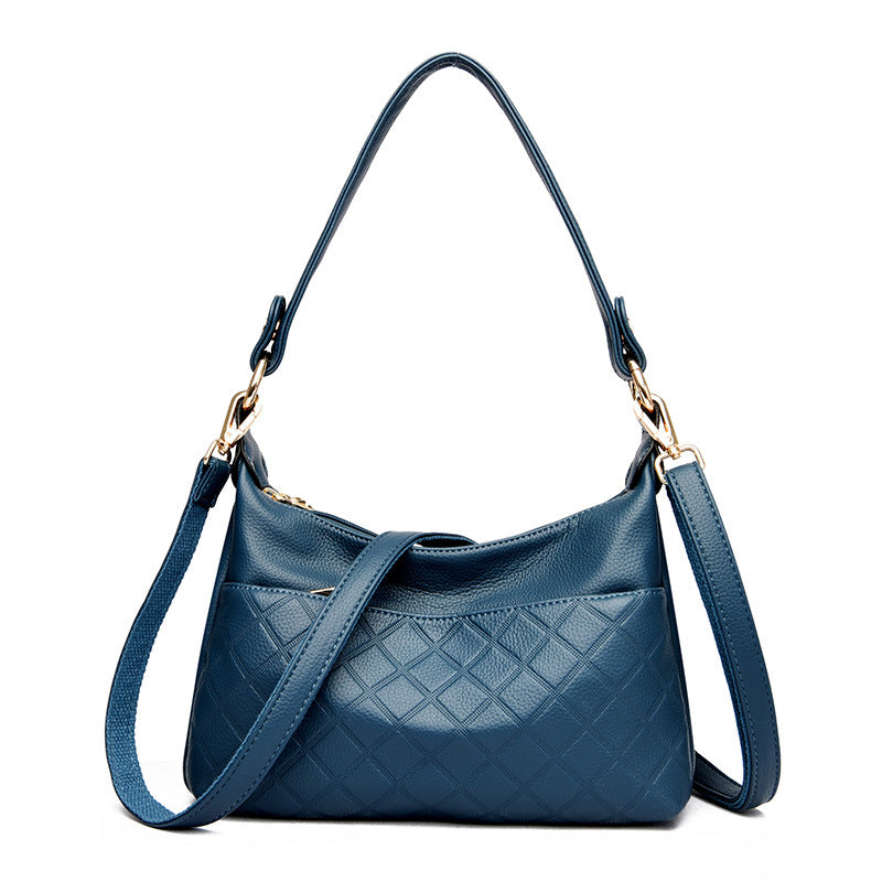 Women's Versatile Large Capacity Soft Leather Mother Crossbody Bags