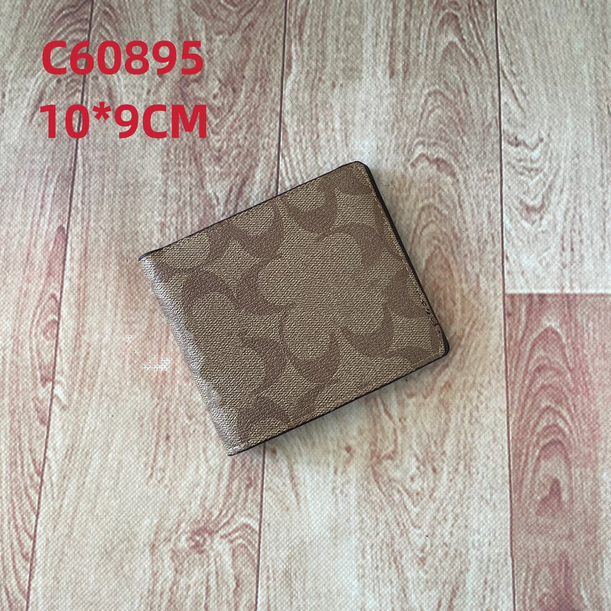 Men's Short Half Fold Simple Printed Men's Wallet
