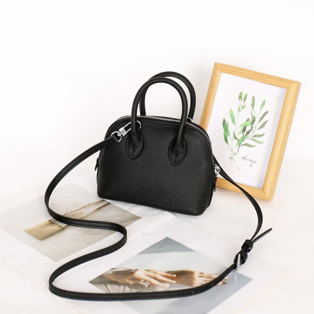 Women's Mini Shell Genuine Leather High-grade Handbags