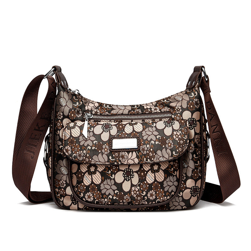 Women's Oxford Cloth Large Capacity Printing More Than Crossbody Bags