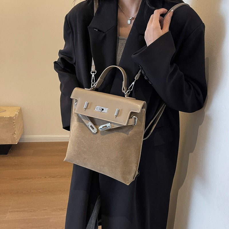 Women's Portable Commuter Fashionable Niche Large Capacity Shoulder Bags