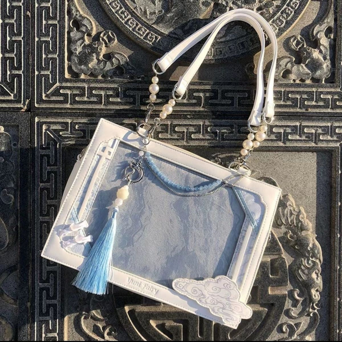 National Style Cartoon Dragon Flying In The Crossbody Bags