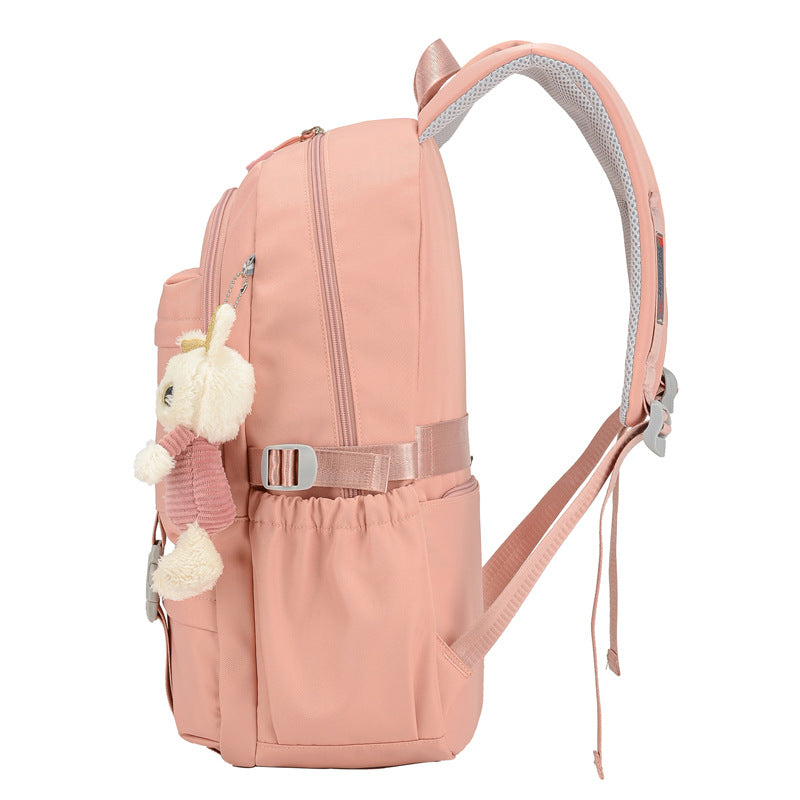 Women's Korean Style Simple Large Capacity Nylon Backpacks