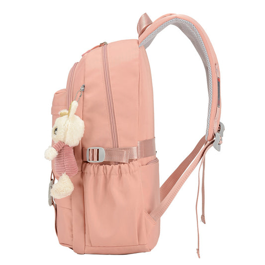 Women's Korean Style Simple Large Capacity Nylon Backpacks