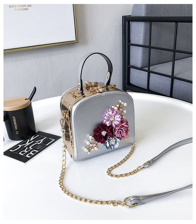 Korean Style Metal Fashion For Dinner Bags