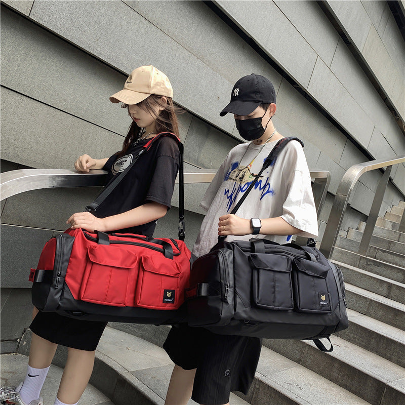 Men's Dry Wet Separation Training Short Business Travel Bags