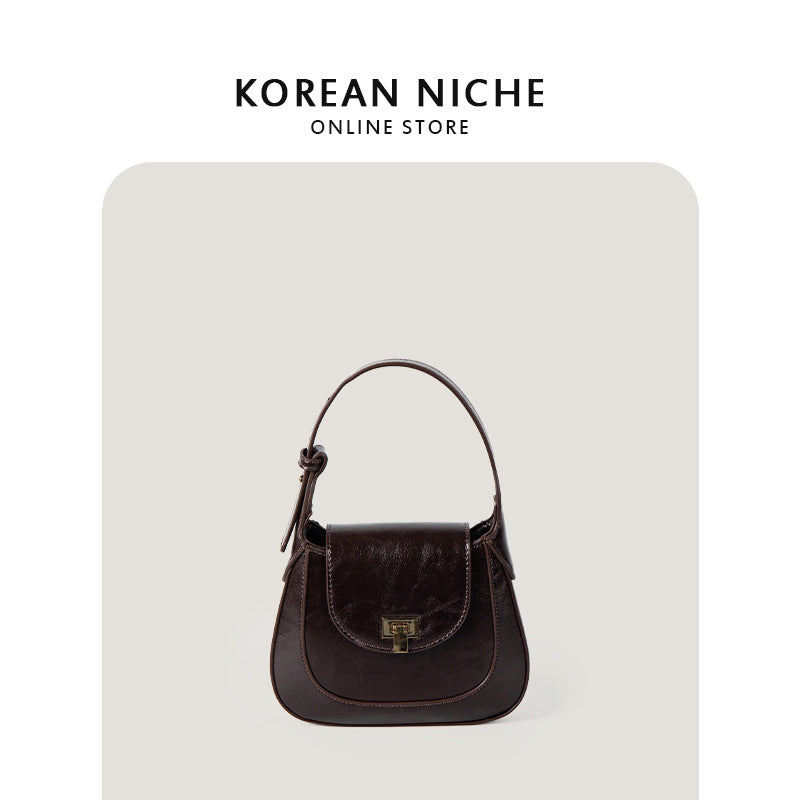 Women's Niche Design High-grade Saddle Fashion Retro Bags