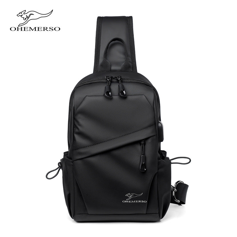 Men's Comfortable Kangaroo Fashion Large Capacity Men's Chest Bags