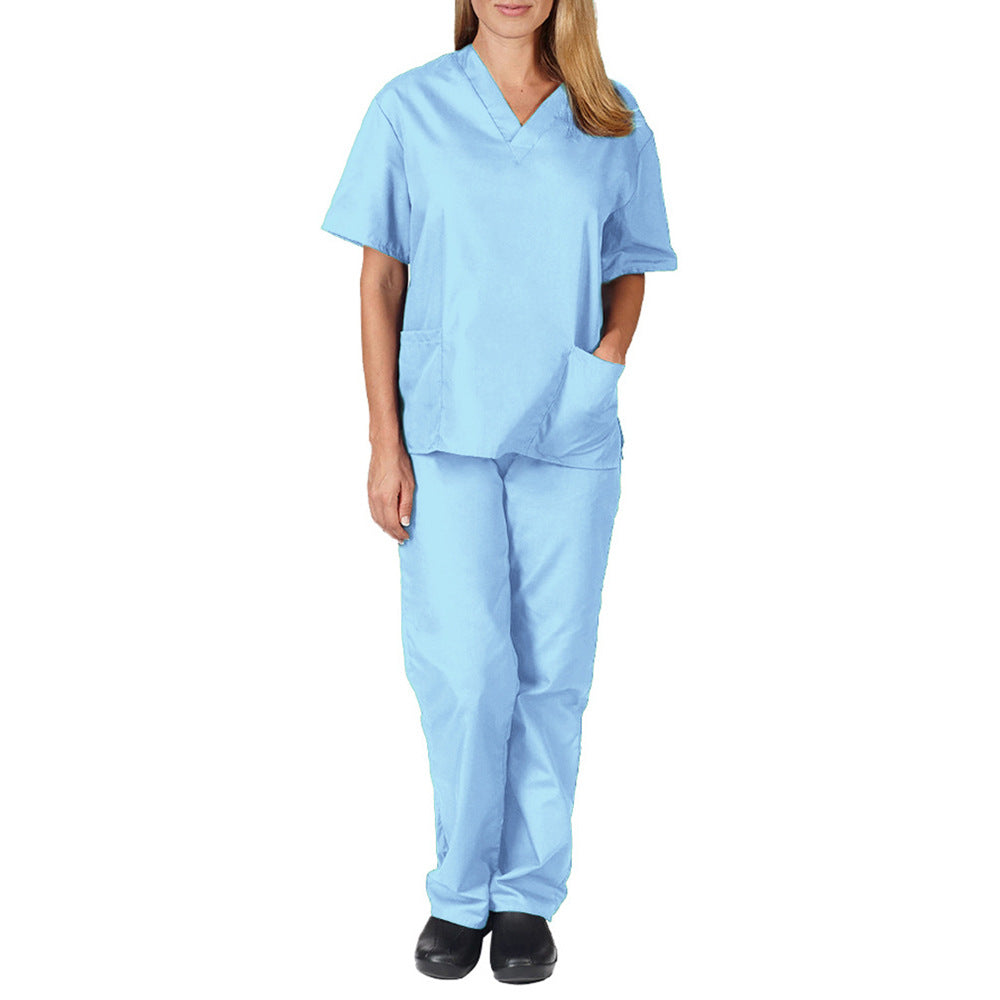 Hand Washing Thin Male Doctor Surgical Gown Female Nurse Uniform