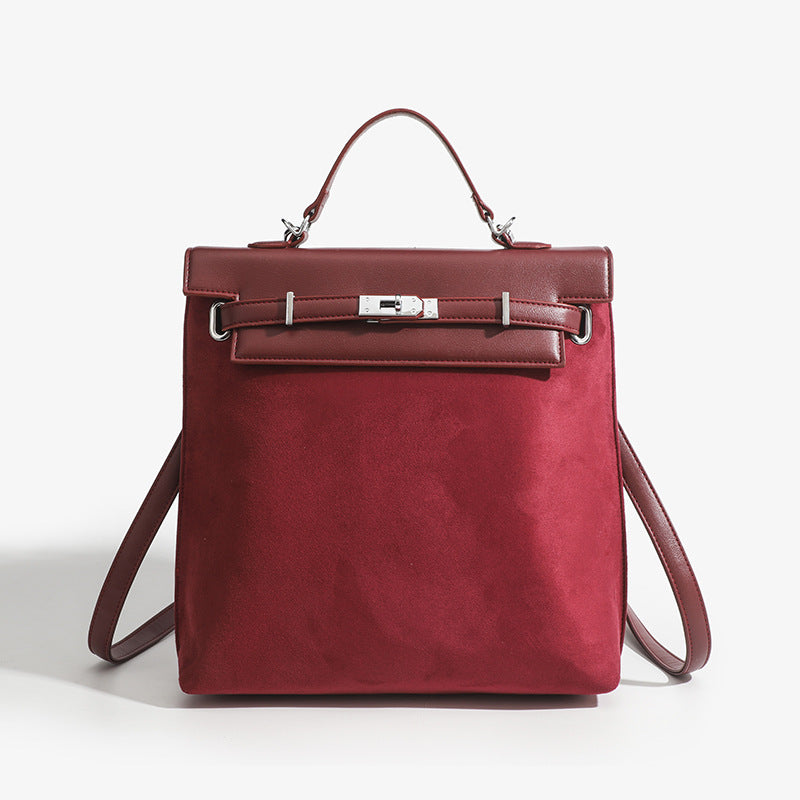 Women's Retro Large Capacity Kelly Trendy Fashion Backpacks