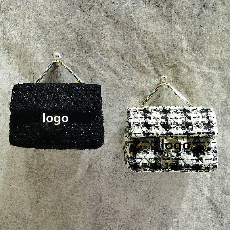 Women's Style Fat Chain Hand Rhombus Bags