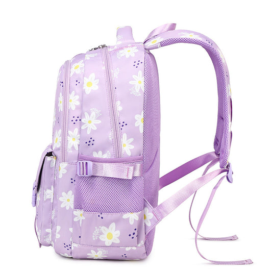 Women's Korean Style Junior's Large Capacity Waterproof Middle School Students' Schoolbags
