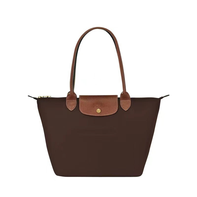 Women's Nylon Dumpling Embroidered Large Capacity Totes Shoulder Bags
