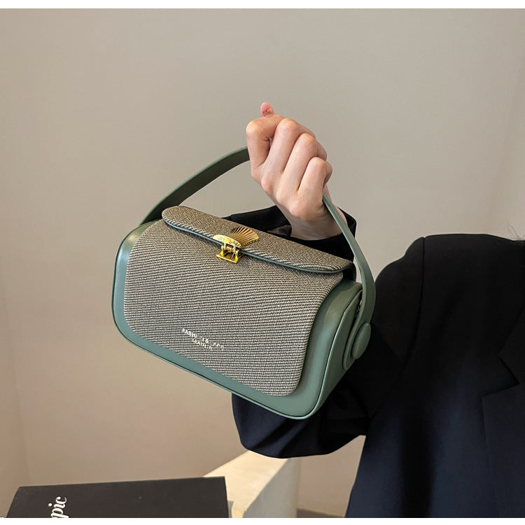 Women's Source Simple Contrast Color Fashion Crossbody Bags