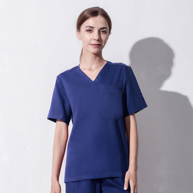 Work Clothes Elastic Operating Gown Sleeve Pet Beauty Uniform