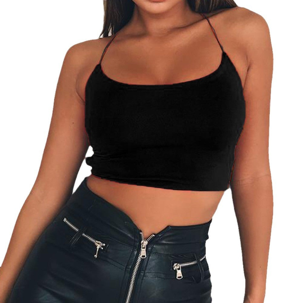 Women's Sling Beautiful Back Bandeau Sexy Tops