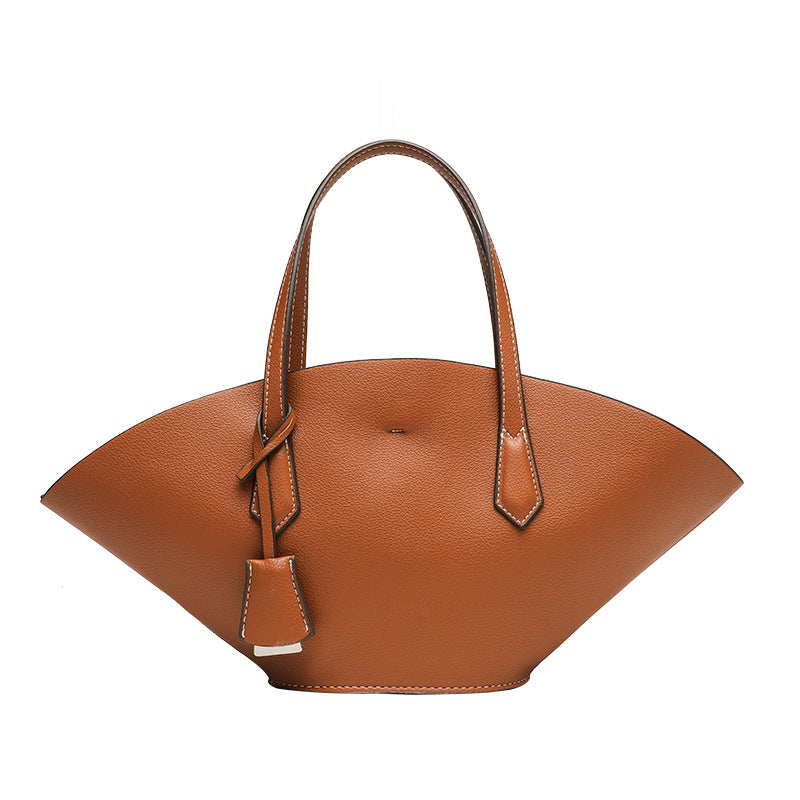 Z Home Dark Brown Yellow Commuter Handbags