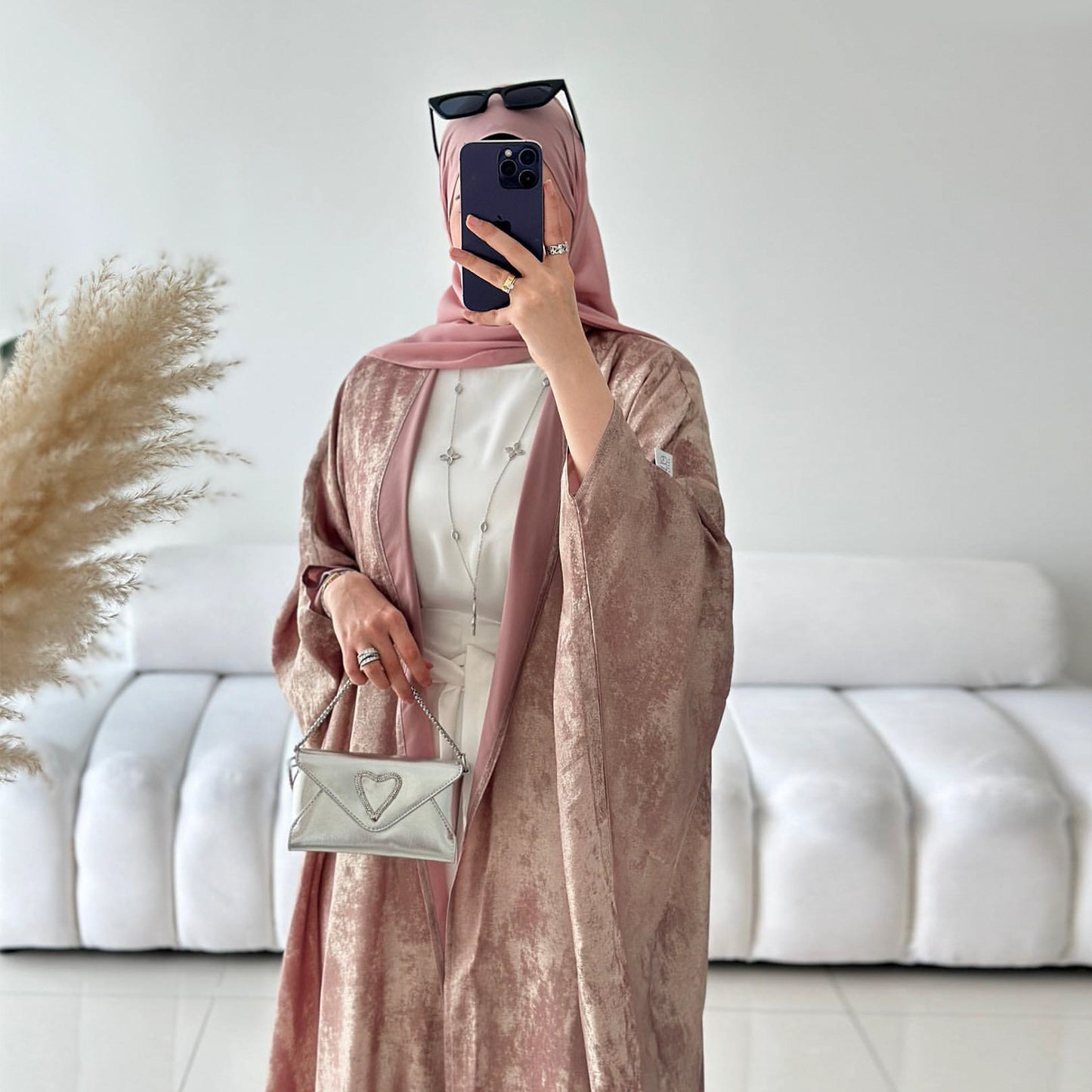 Classic Fashion Stitching Turkish Elegant Robe Clothing