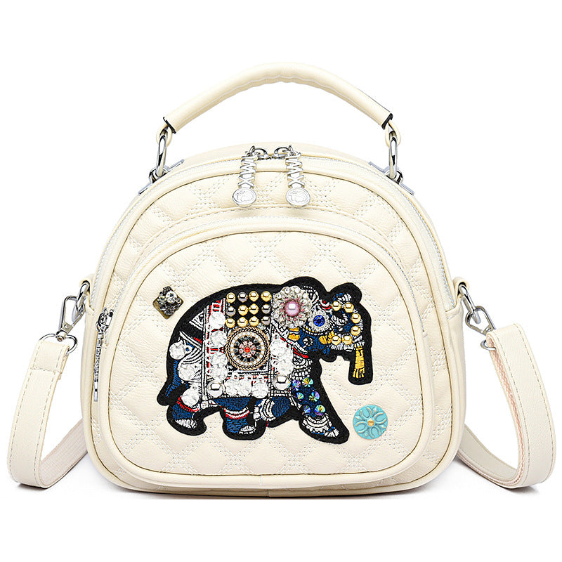 Women's Millennium Kangaroo Size Ethnic Style Elephant Shoulder Bags